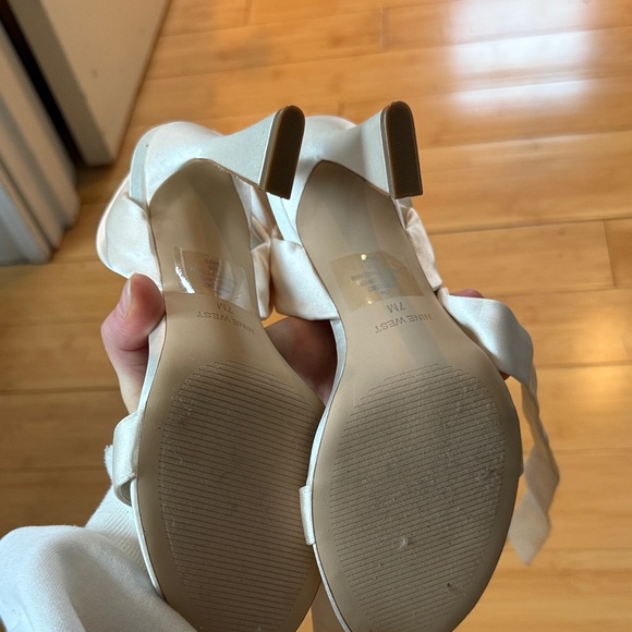 Nine West Kelsie Ankle Wrap Heeled Sandals - Picture 3 of 4